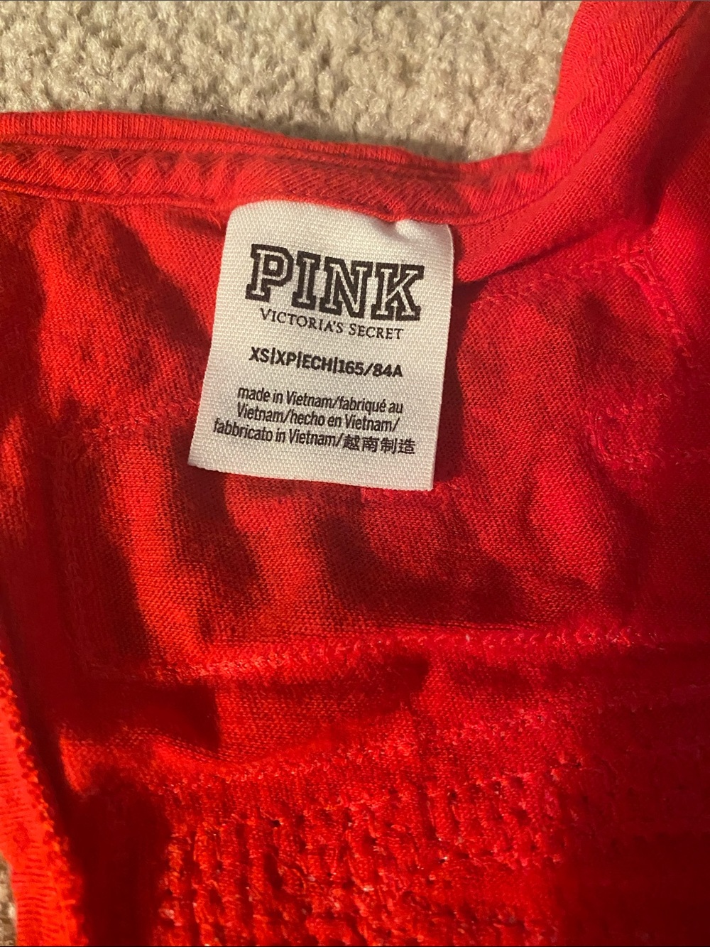 Victoria secret pink XS 2 bundle tank tops u of m and America! - Picture 5 of 7